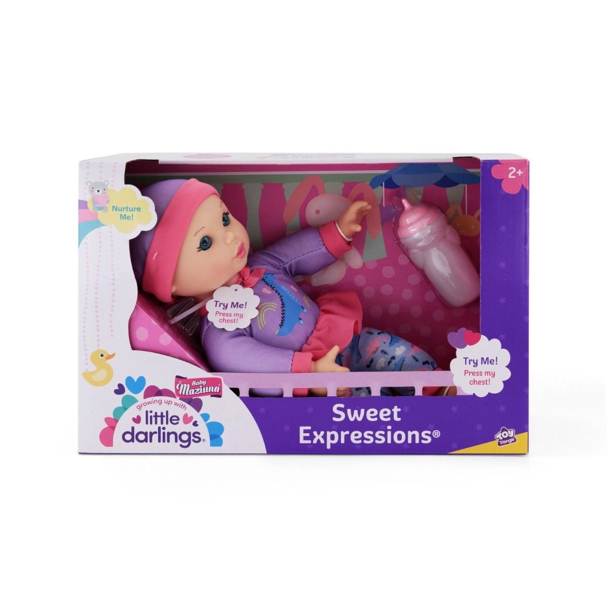 Sweet Expressions Doll - 11 inches Pink Ages 3+