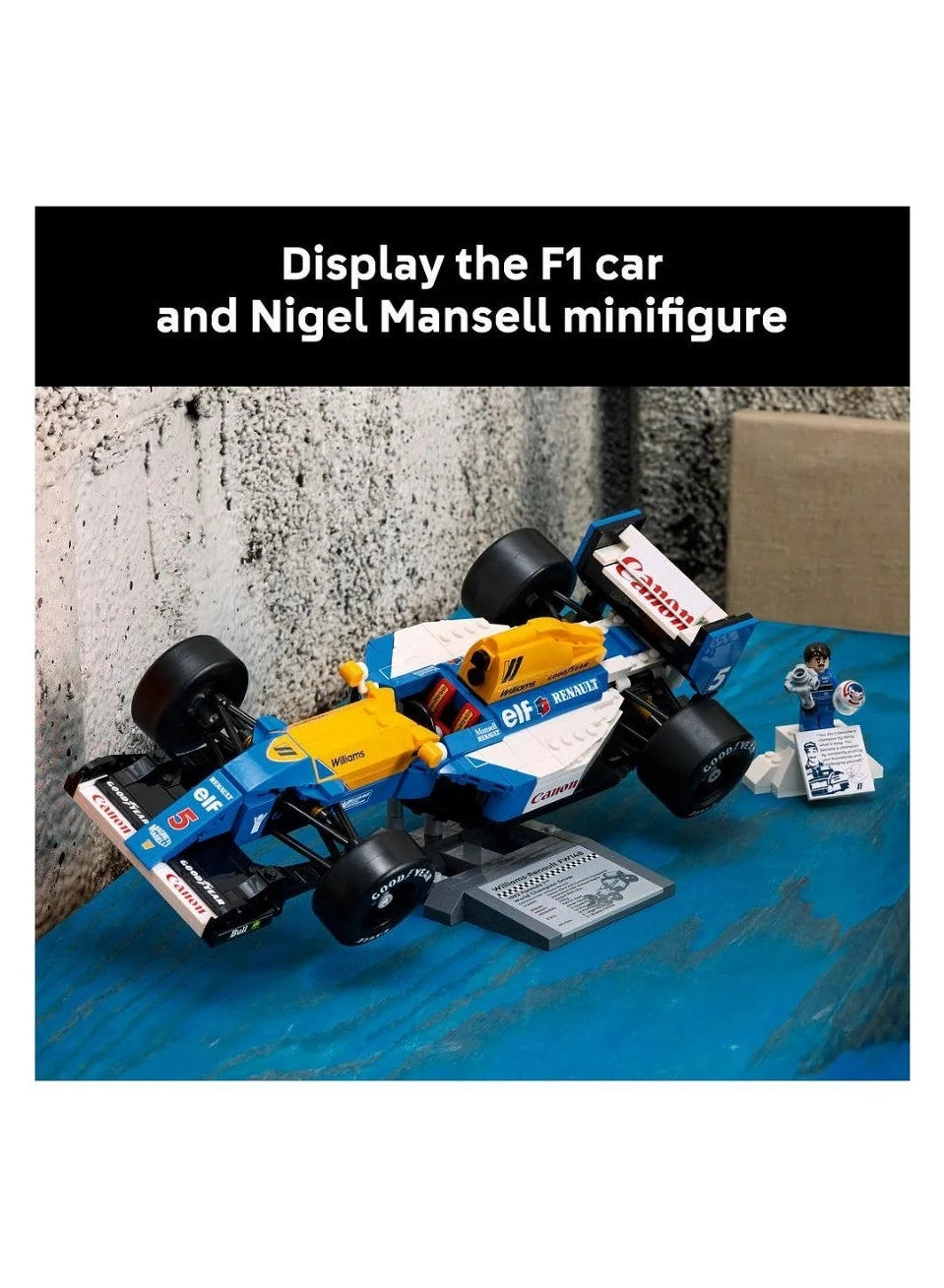 Williams Racing FW14B & Nigel Mansell (10353)