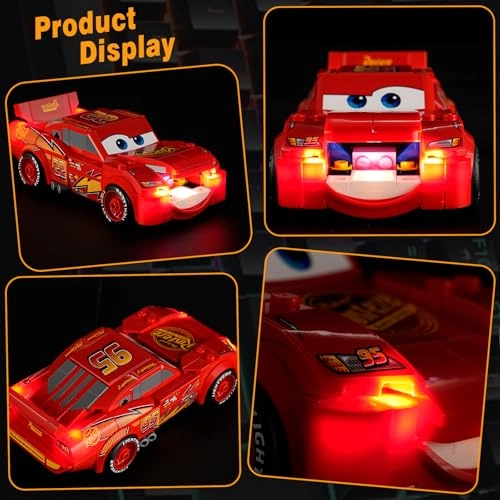 LED Light - Compatible with 77255 Lightning McQueen Set