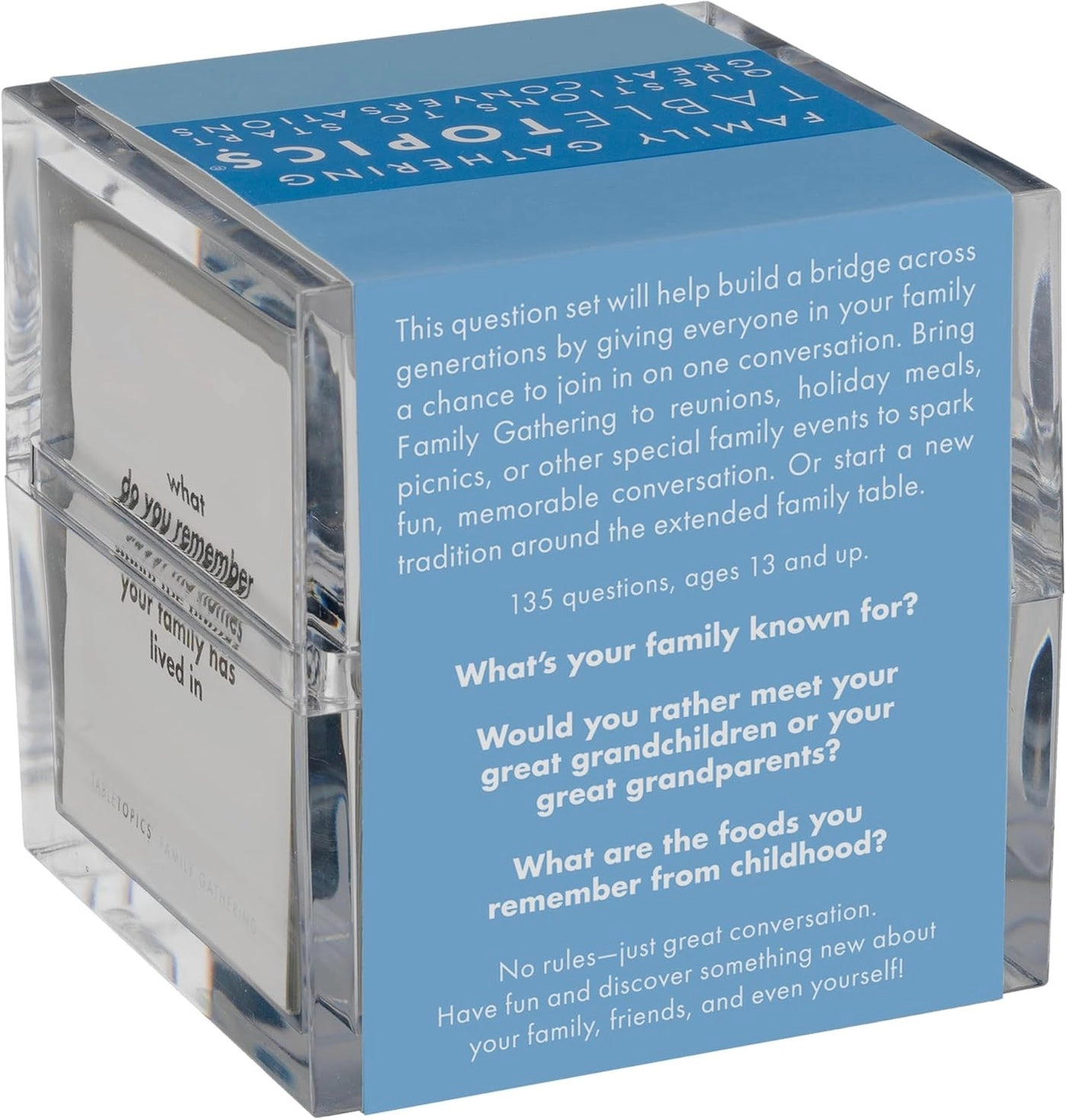 Family Gathering - Question Card Game