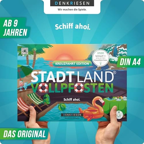 Stadt Land Vollpfosten: Cruise Edition