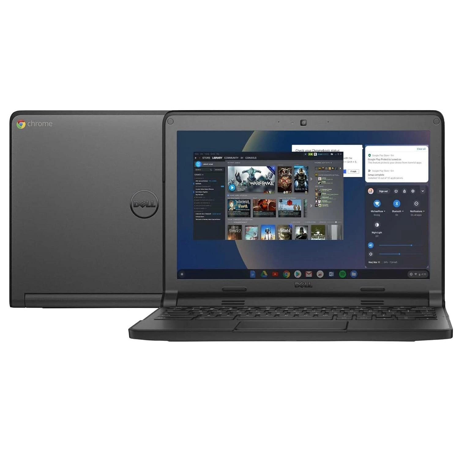 DELL (Renewed) Chromebook 3120 - 11.6'' Celeron N2840 4GB DDR3 16GB SSD