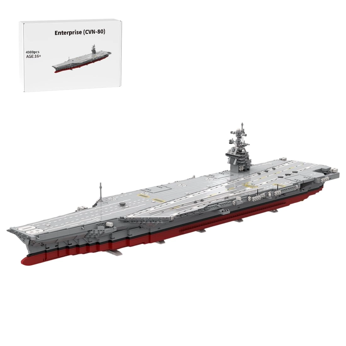 ConsoleXpress MOC-241814 - USS Enterprise CVN-80 4980pcs
