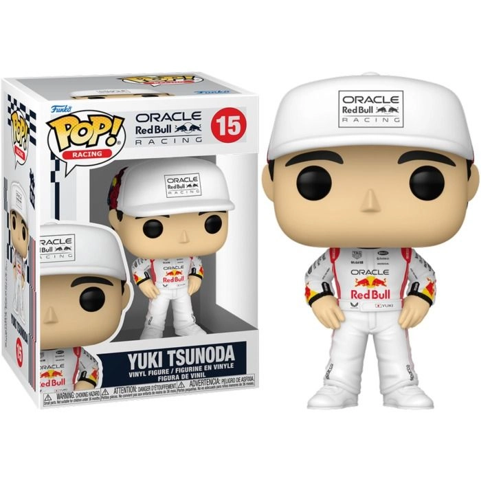 FUNKO Pop! Yuki Tsunoda - Formula 1 - Oracle Red Bull Racing Vinyl Figure