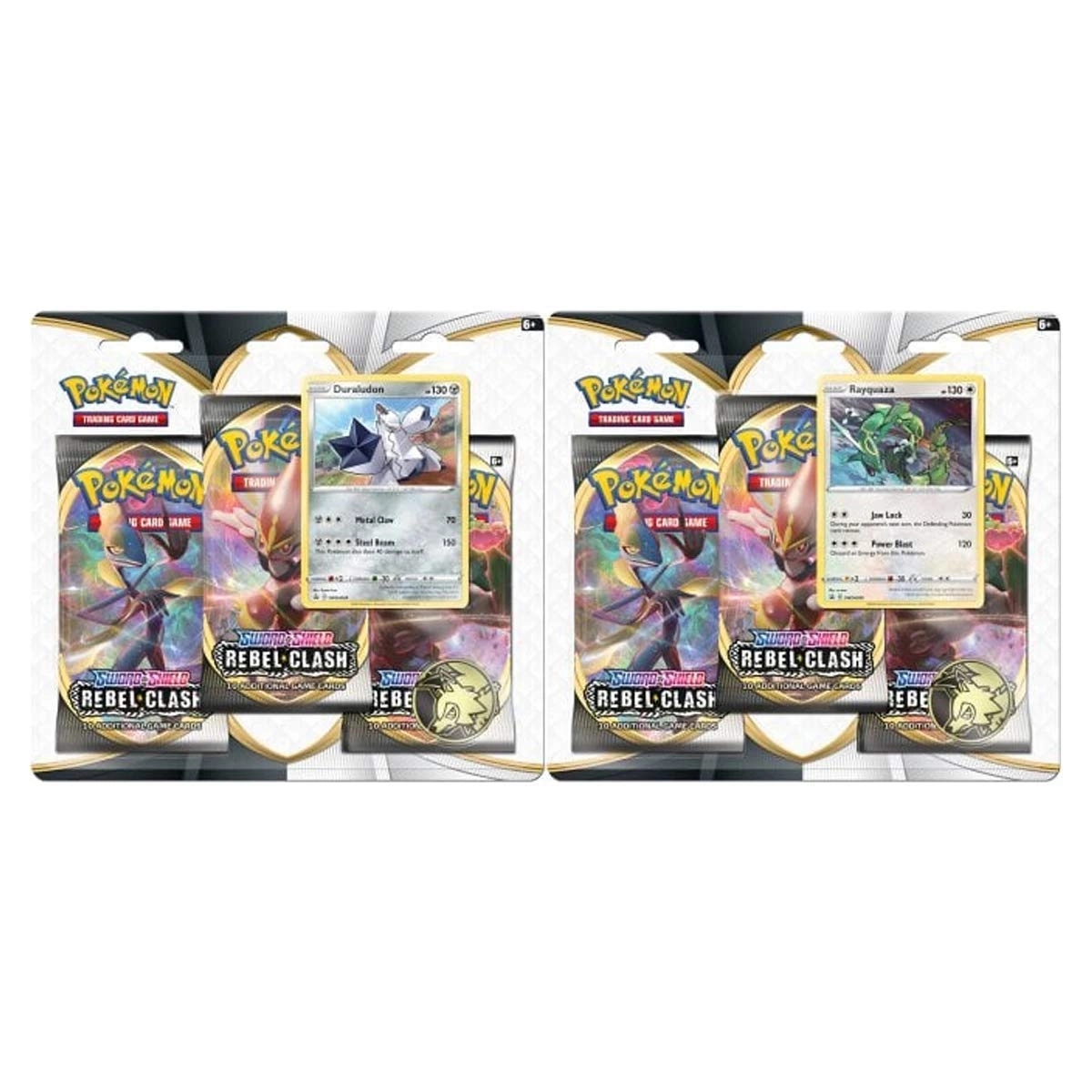 Pokmon Sword & Shield Rebel Clash - 3pcs Triple Pack Booster