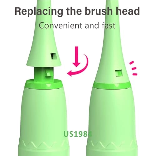 Sonic Electric Toothbrush - 4 Modes 3 Brush Heads Rechargeable