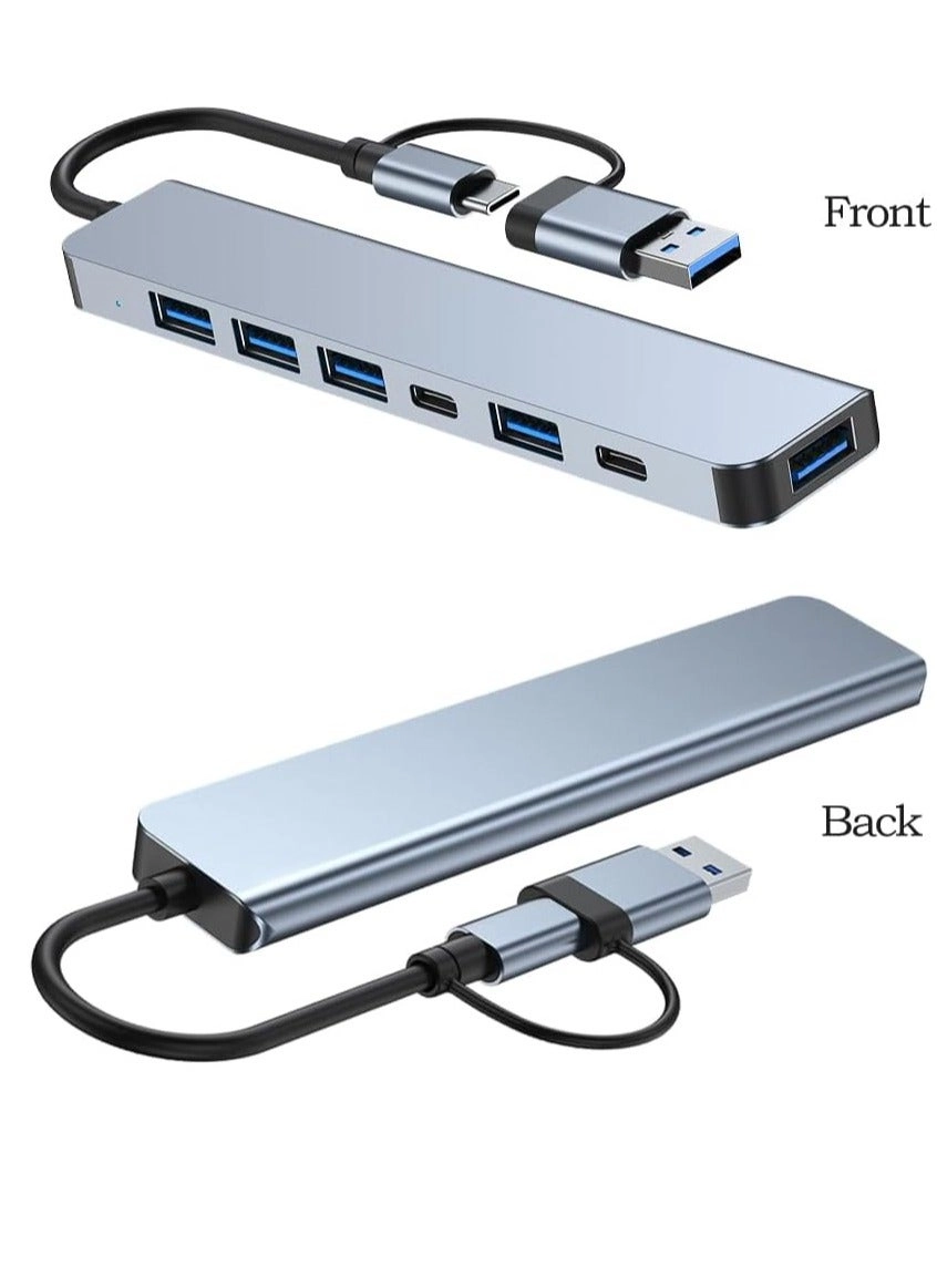USB C Hub - 7 in 1 1 x USB 3.0