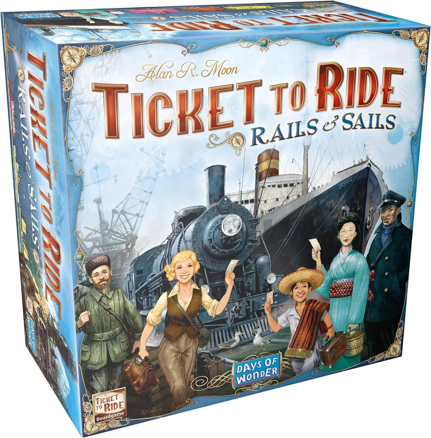 Asmodee Ticket to Ride: Rails & Sails