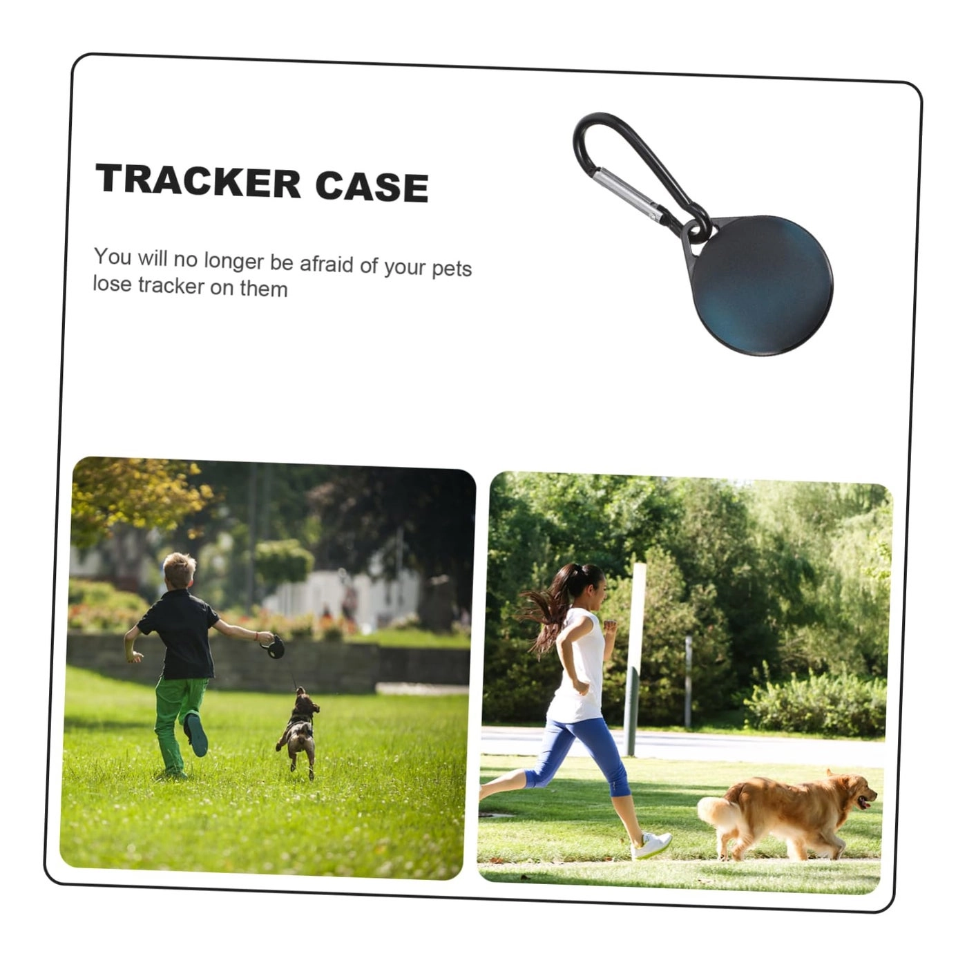 Keychain Tracker Cover - Color Changing With Hook