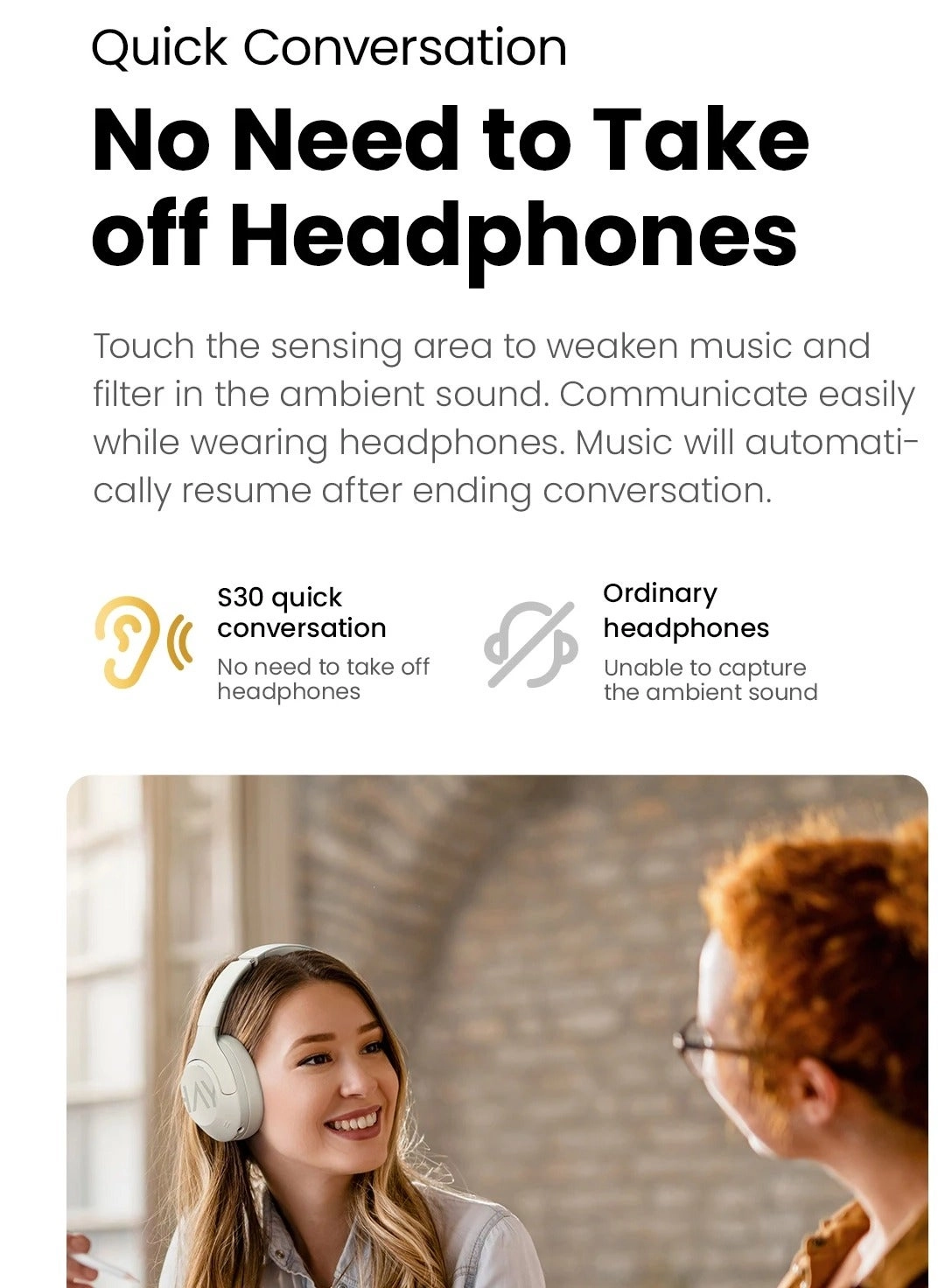 S30 Pro Wireless Headphone