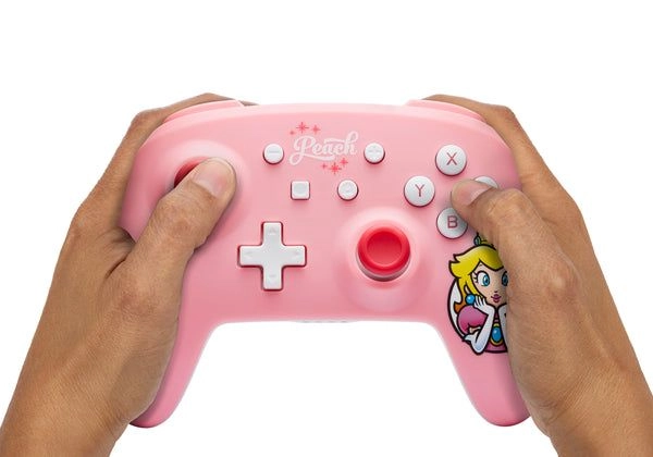 Princess Peach Wireless Controller - Pink Switch