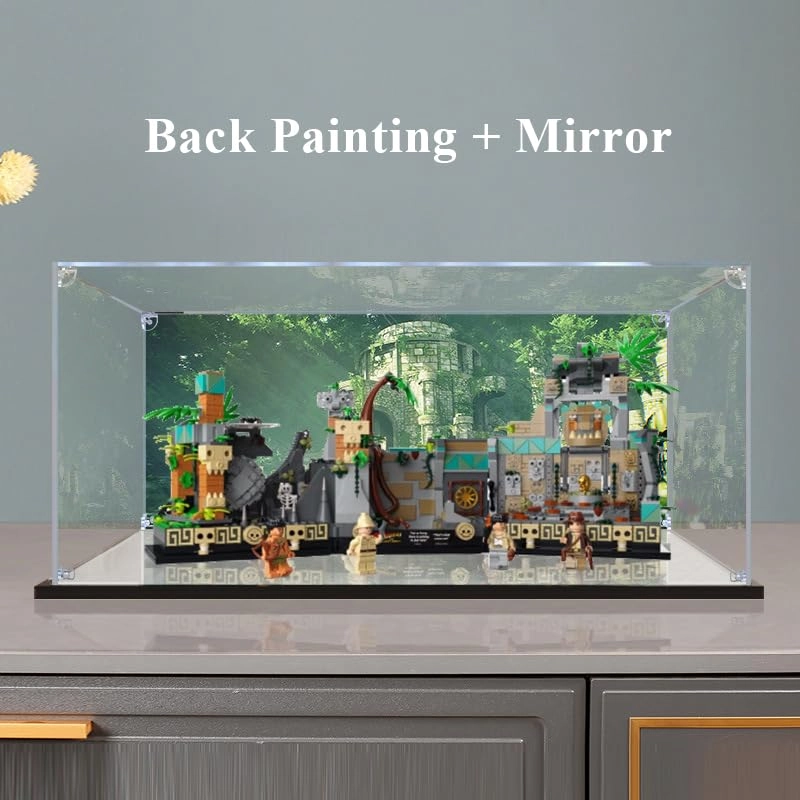 Acrylic Display Case - Compatible 77015 Dustproof 55x25x25cm