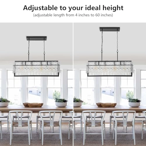 Large Rectangular Chandeliers