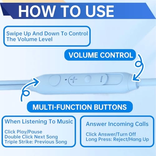 Sleeping Headphones Wired Earbud
