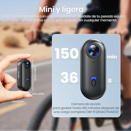 Cámara de acción de Pulgar - 64GB 1080P