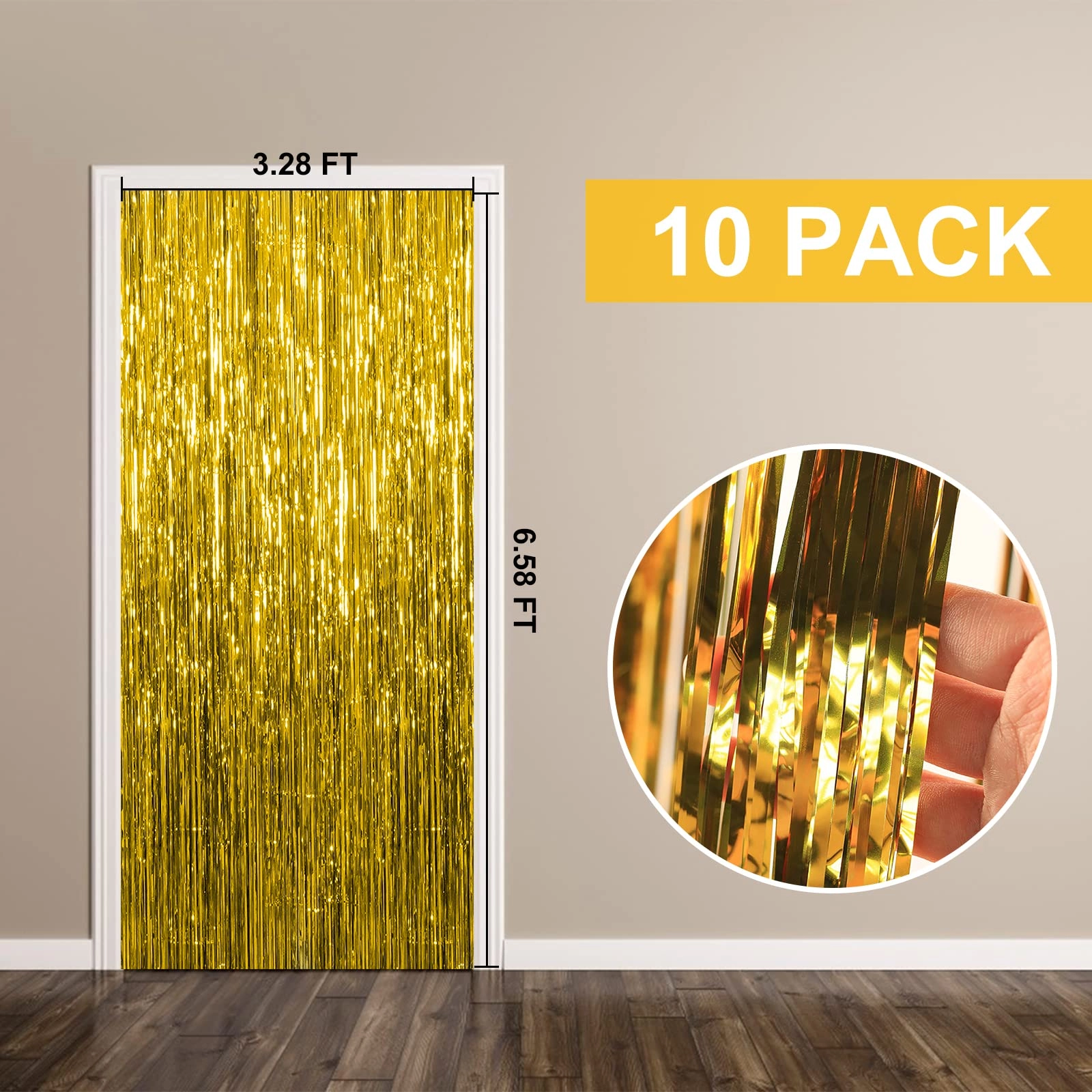 Foil Curtain - 10 Pack