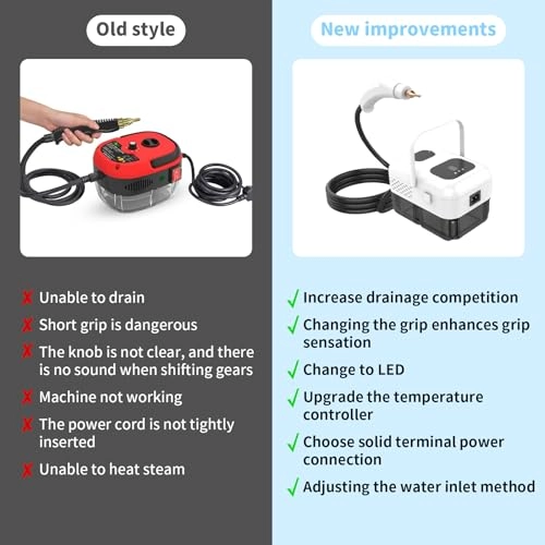 Steam Cleaner - 3.0 bar 1100 Milliliters