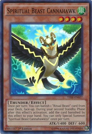 Konami YU-GI-OH!: Spiritual Beast Cannahawk - The Secret Forces