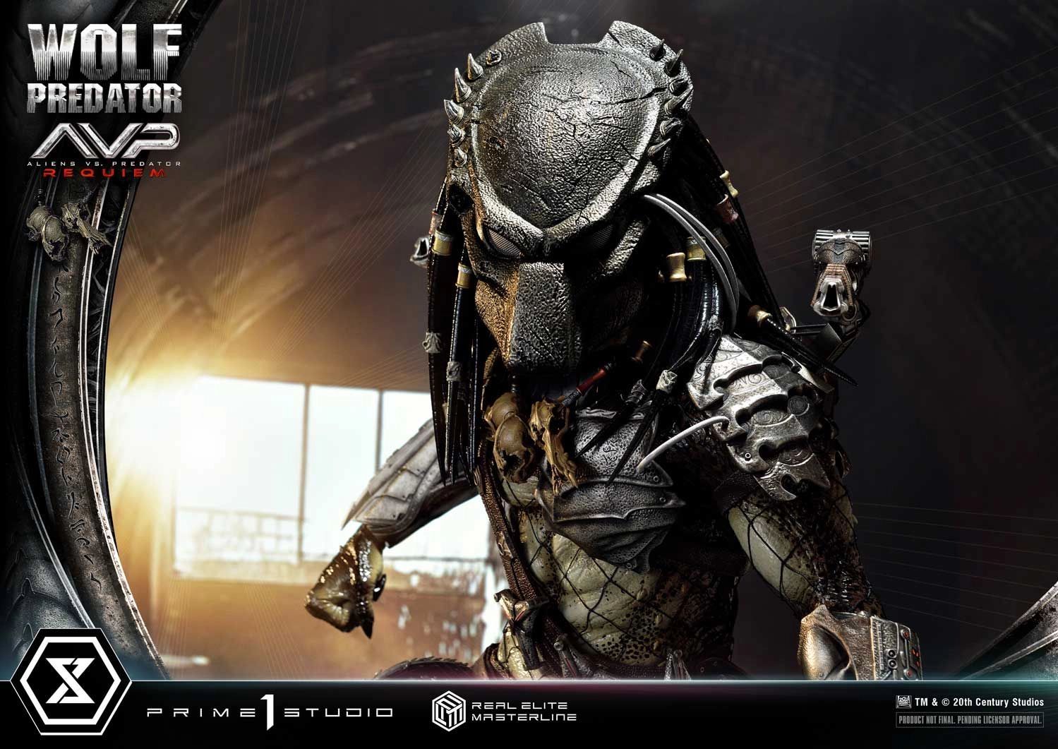 Requiem Wolf Predator - Aliens vs Predator - H:95cm