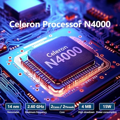 N4000 - 15.6'' 256GB SSD 12GB Celeron N4000