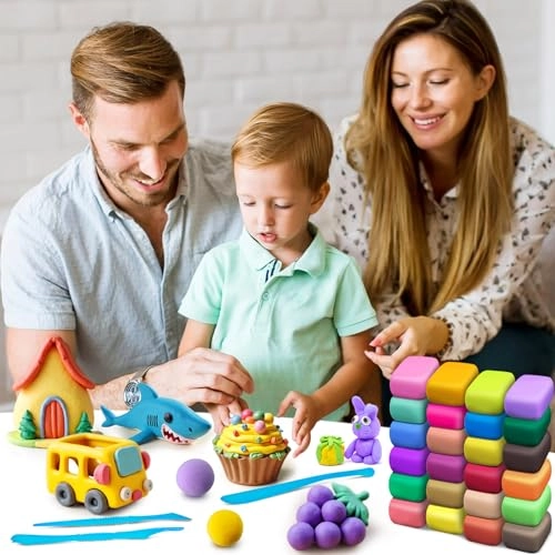 Air Dry Clay - 54 colors 3+ years