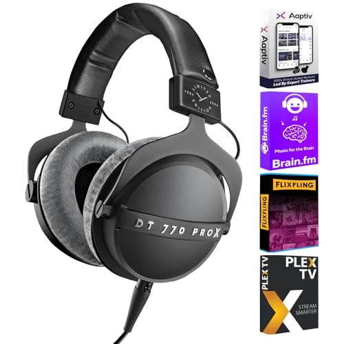 DT 770 PRO X Wired Headphone Bundle