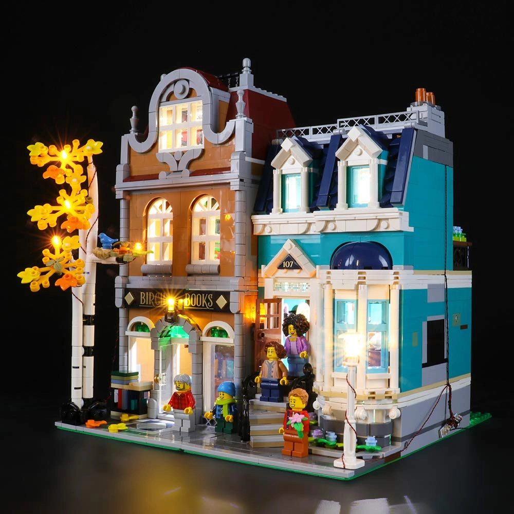 Led Lighting Kit for Creator Bookshop - Compatible with Lego 10270