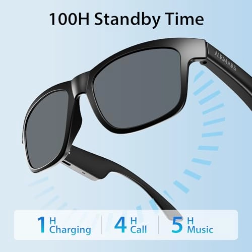 Bluetooth Glasses - Polarized UV400 Speakers