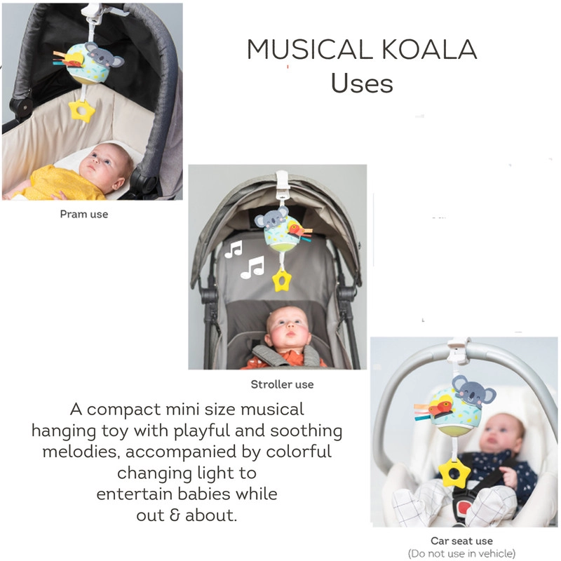 Musical Koala - 3 classical melodies Suitable for 0 month & above