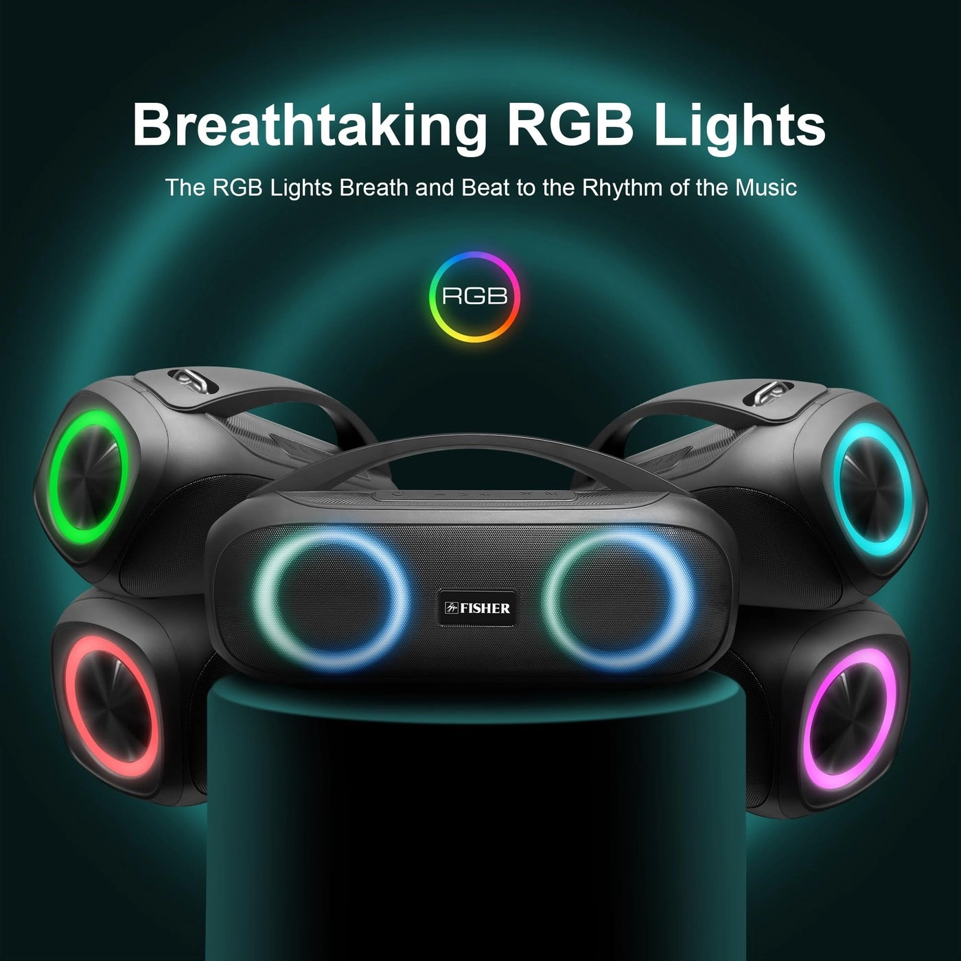 Portable Bluetooth Speaker - 30W