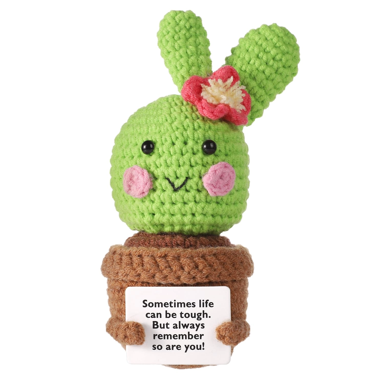 lasuroa Crochet Cactus - 16.5 cm