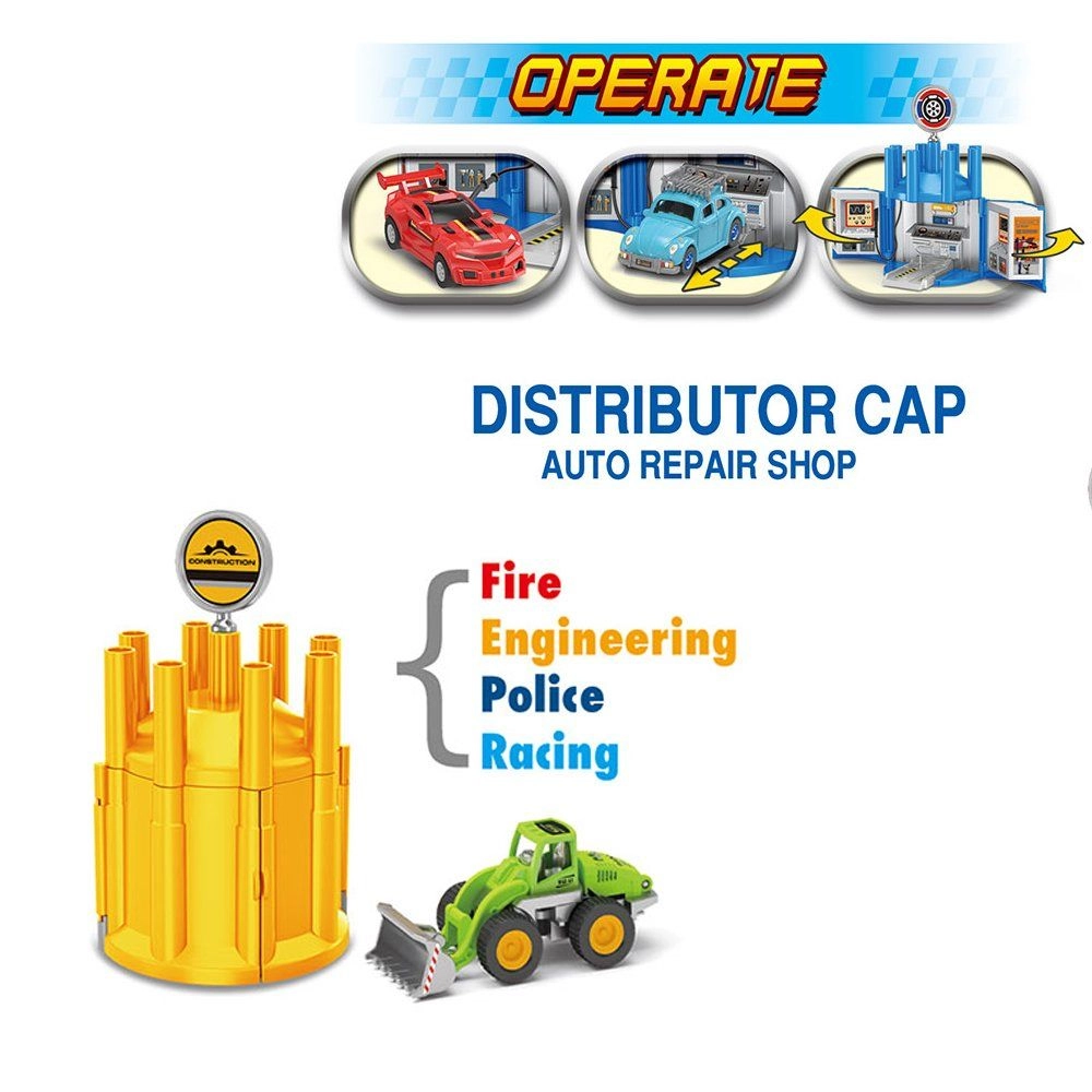 Parking Lots - 1 pc Assorted Die-Cast Playset