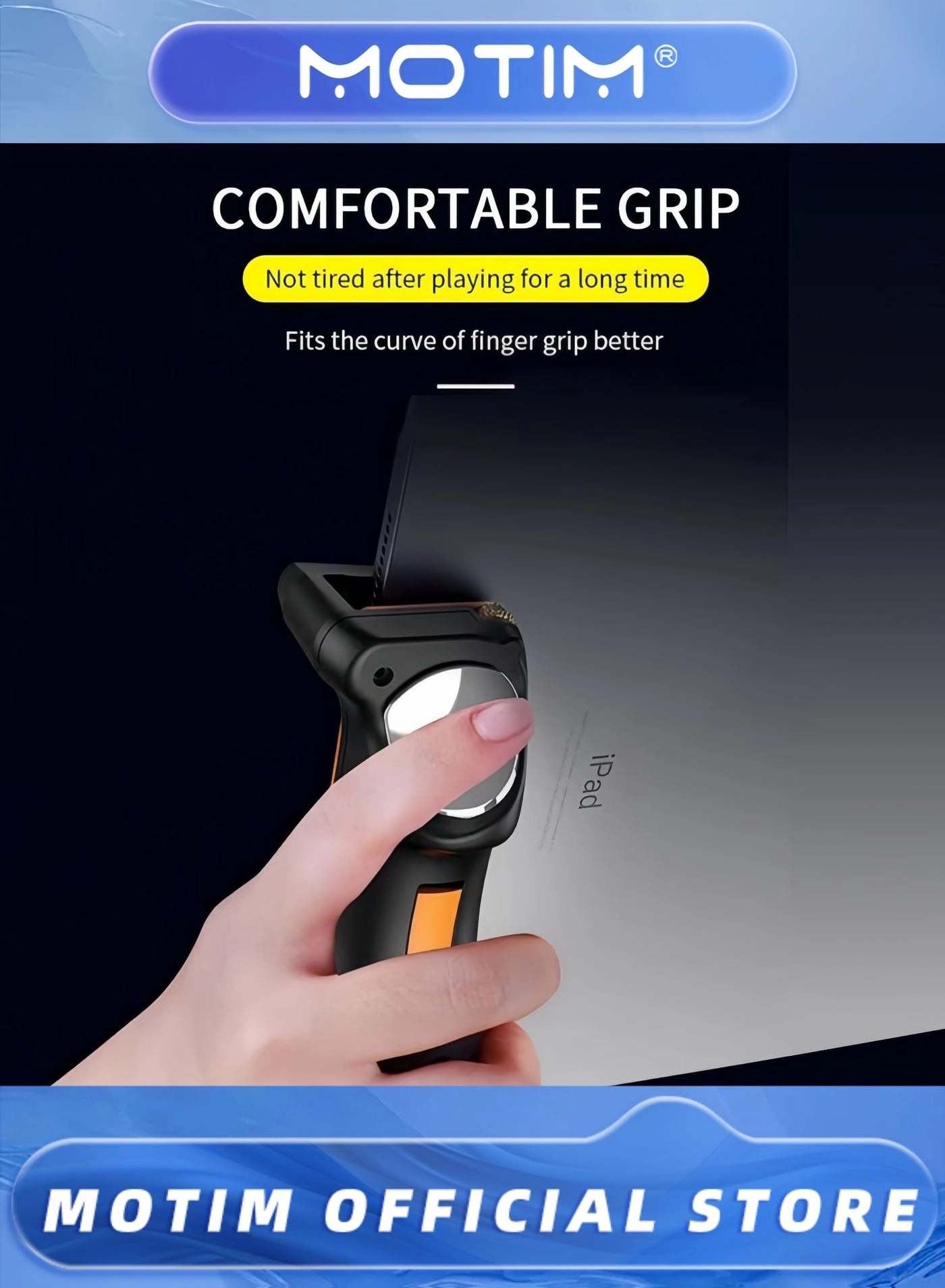 6-Finger Gaming Trigger - Orange iOS Android