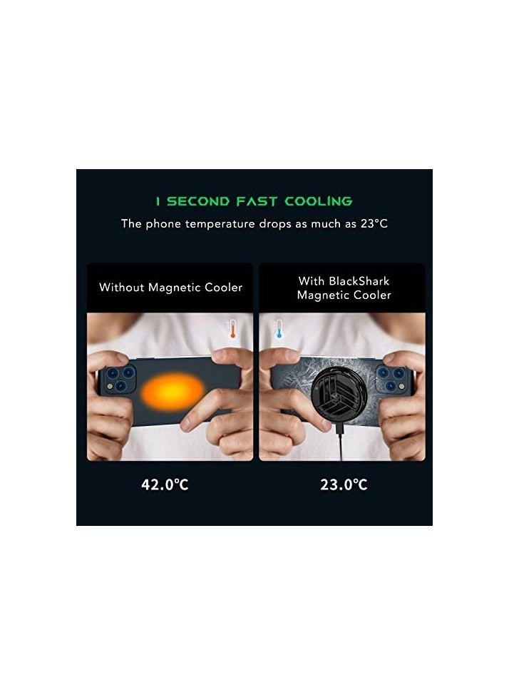 Magnetic Cell Phone Cooler - Fast Cooling Portable