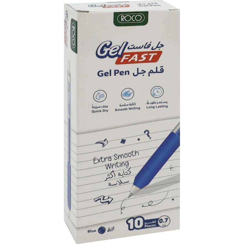 Roco Gel Ink Pen - 8 Pens 0.5 mm