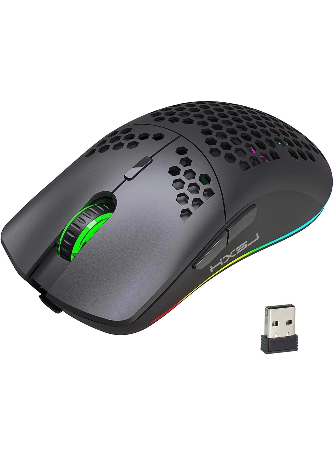 T66 RGB Gaming Mouse - Wireless