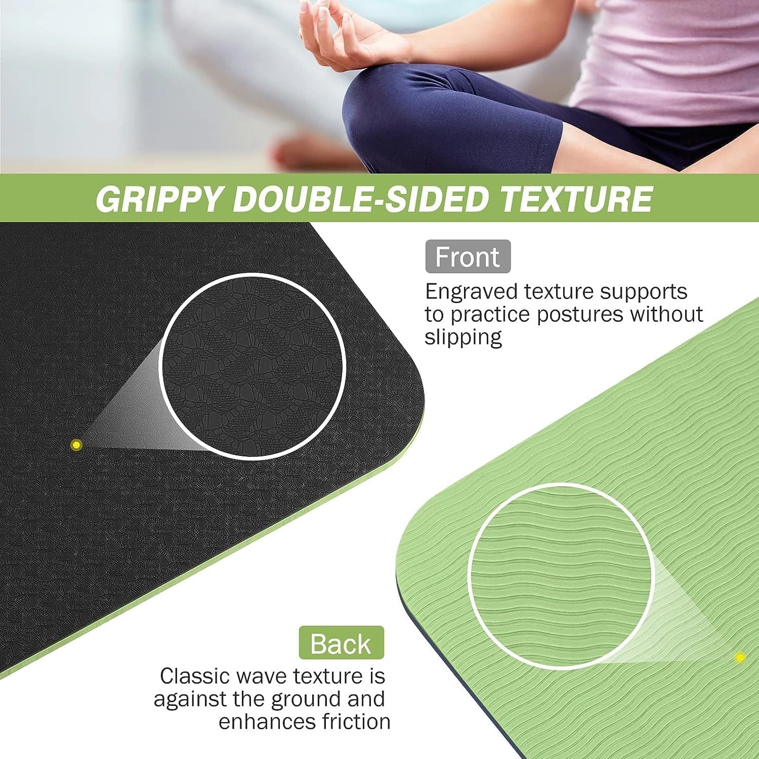 Yoga Mat - TPE 6mm