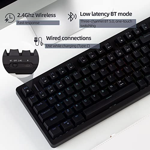 FE 98 PRO - QWERTY Wired/Wireless