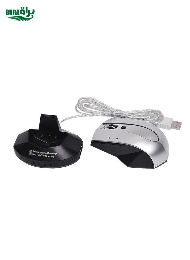 MZ-011 Rechargeable Optical Mouse - Wireless