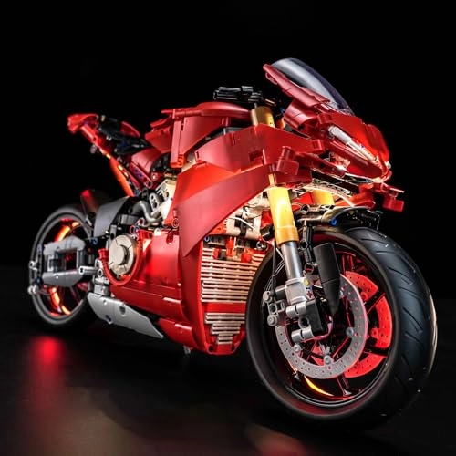 LED Light Set Compatible with Lego Ducati Panigale V4 S Motorcycle - 2 light sources
