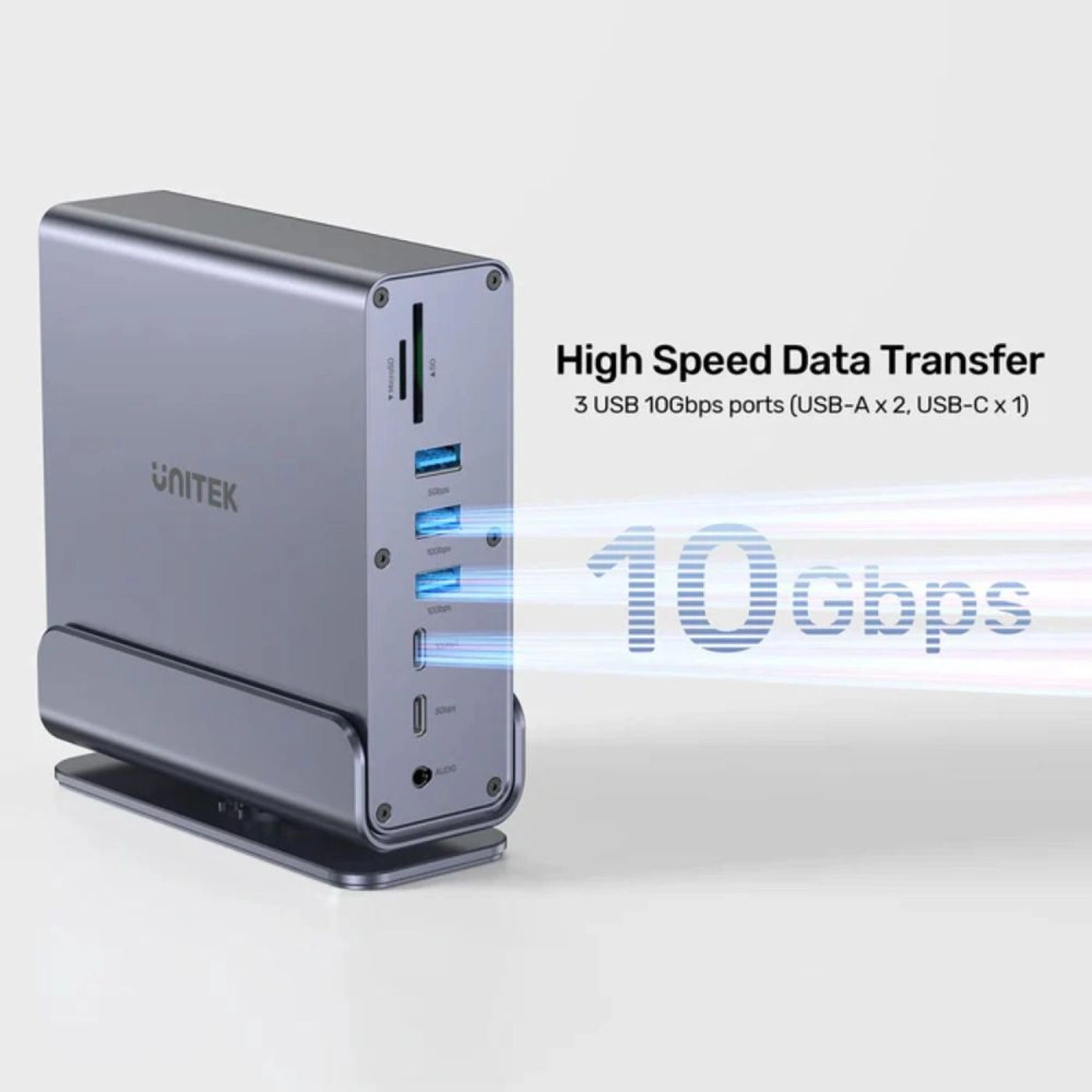 DisplayLink Triple 4K Docking Station - D1135AGY01 PD100W 15-in-1