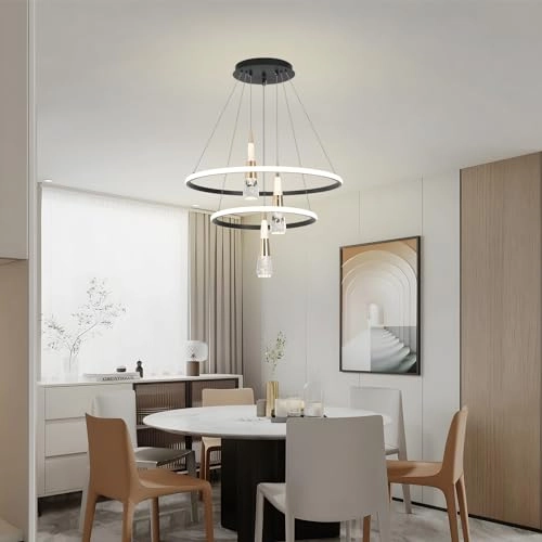 Modern LED Bedroom Chandelier - up to 100 cm