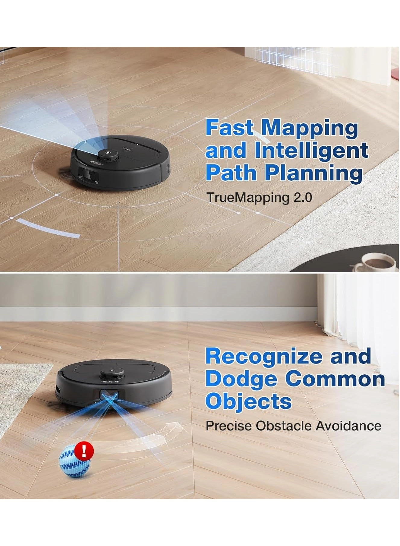 DEEBOT N30 PRO OMNI - OMNI Station, Self-Empty Station