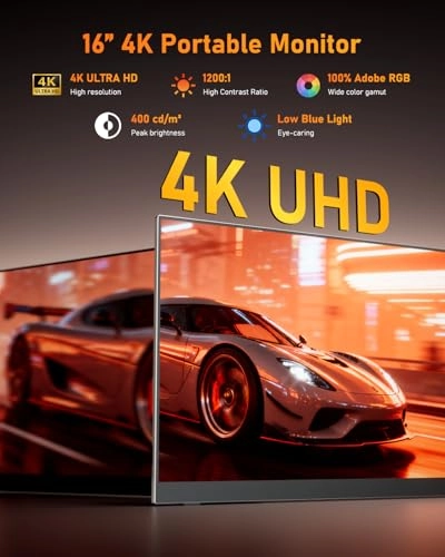 Portable Monitor - 4K UHD 16"