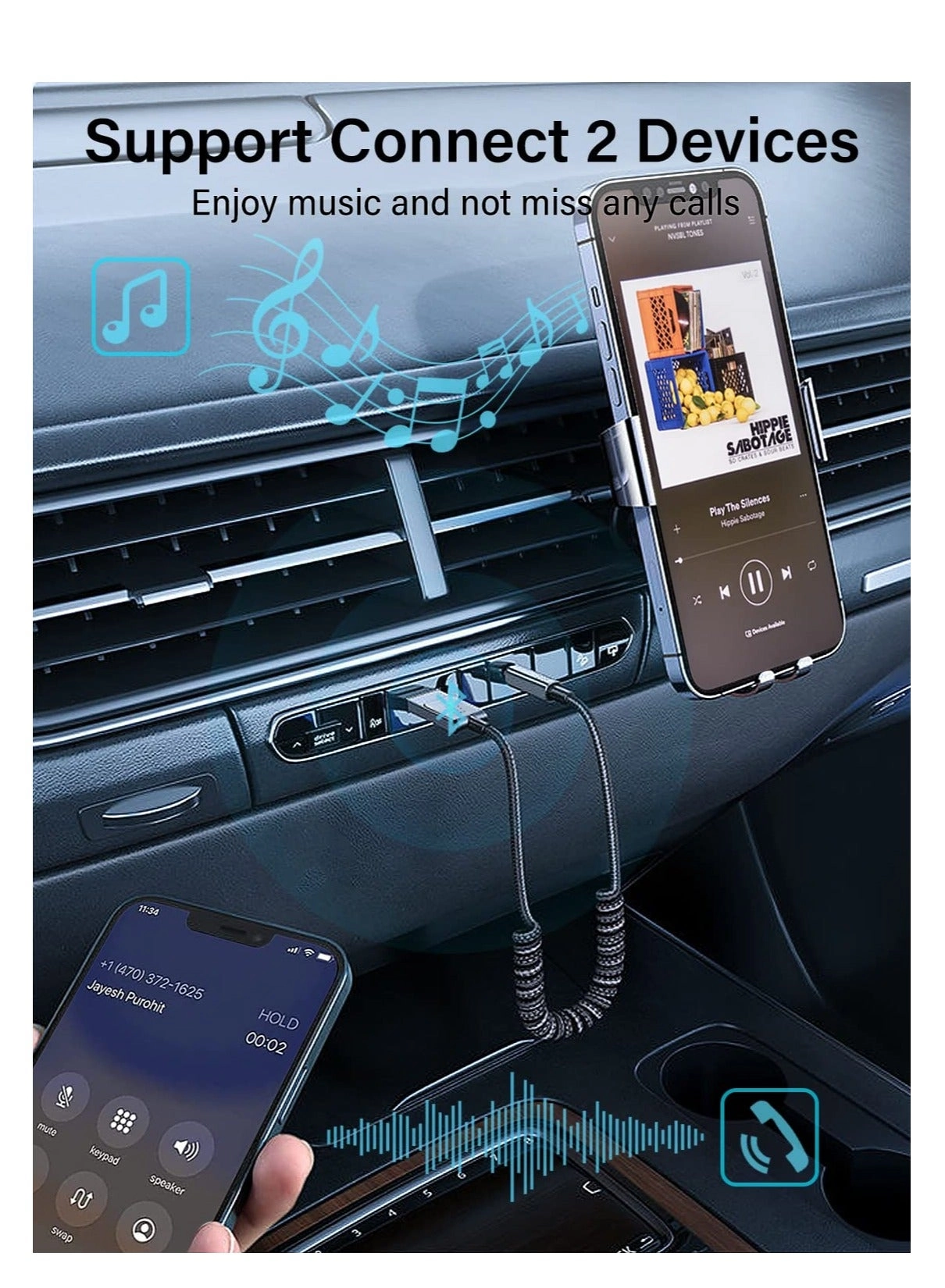 YP04 - Bluetooth 5.1 AUX USB