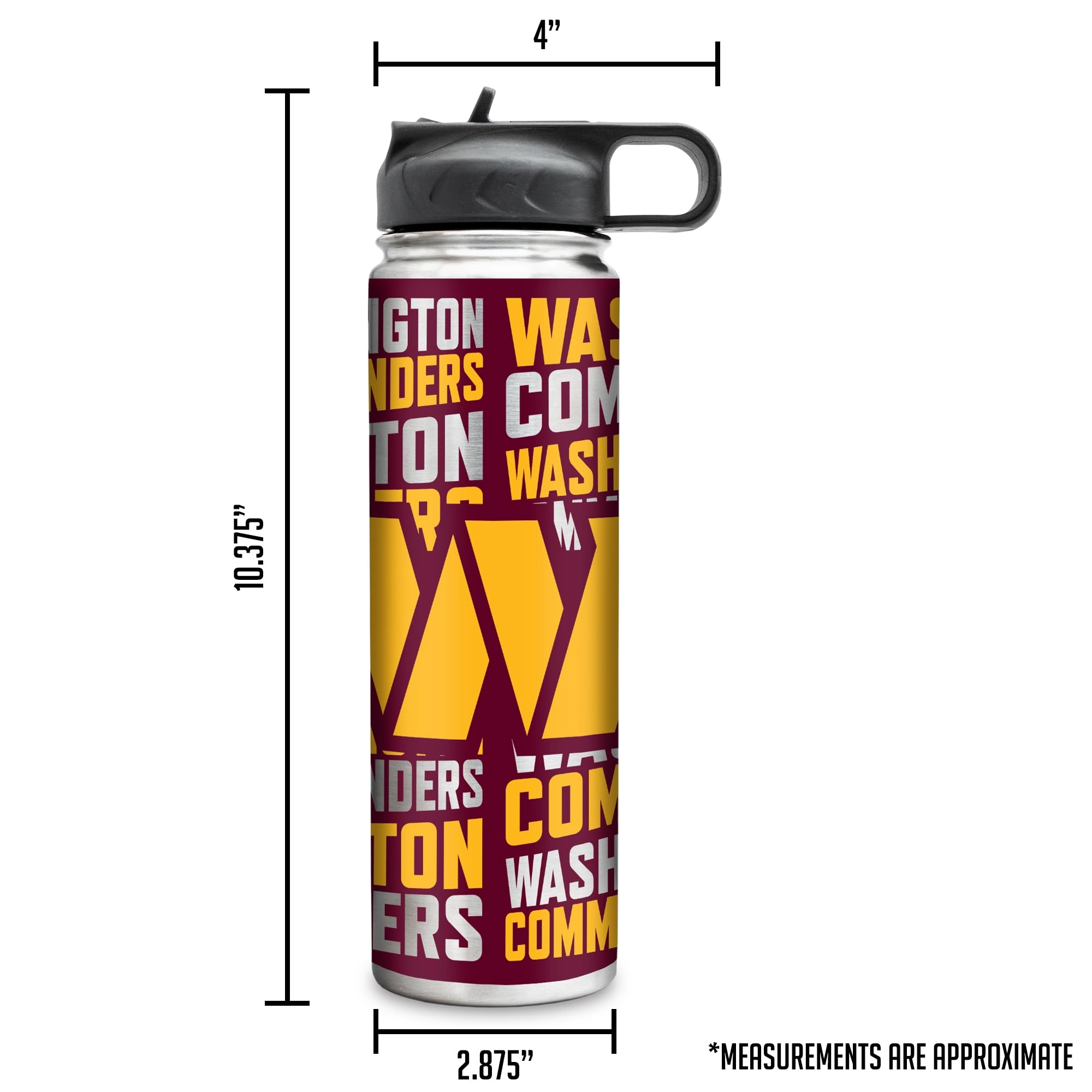 Stainless Steel NFL Football Tumbler - 650ml