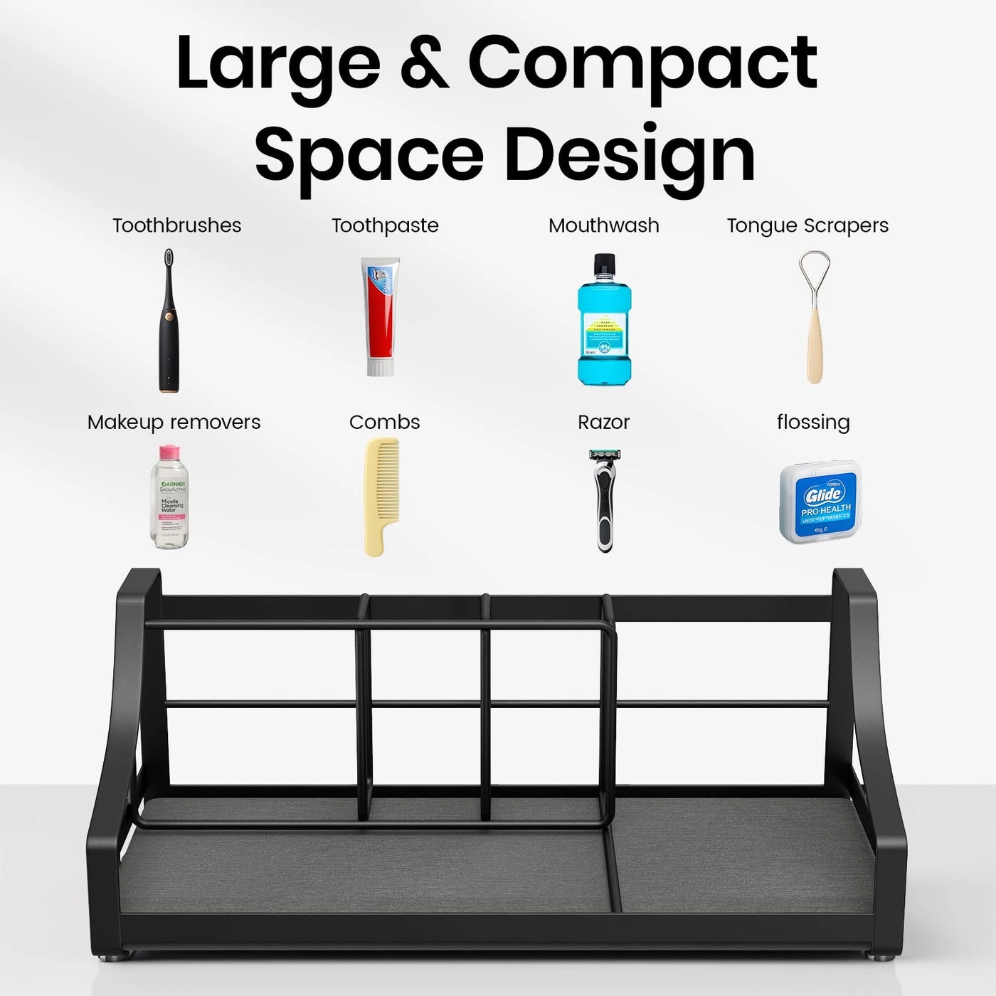 Toothbrush Holder - Bathroom Countertop 5