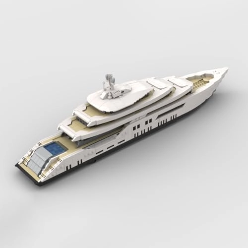 Mini Luxus Yacht - 1:200 Ship Construction Kit