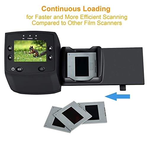 Film Scanner - 22MP 128MB 2.4 LCD Screen