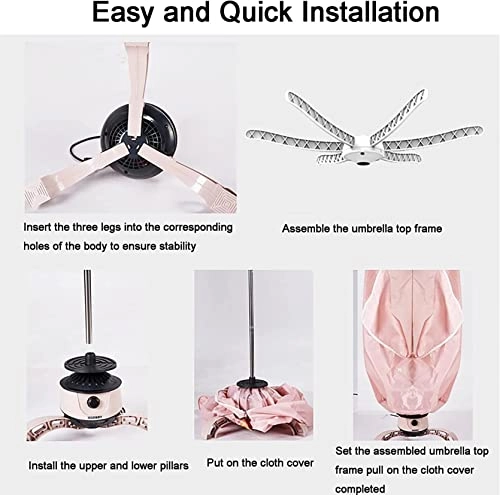 Portable Electric Clothes Dryer - 10 Kilograms 900W